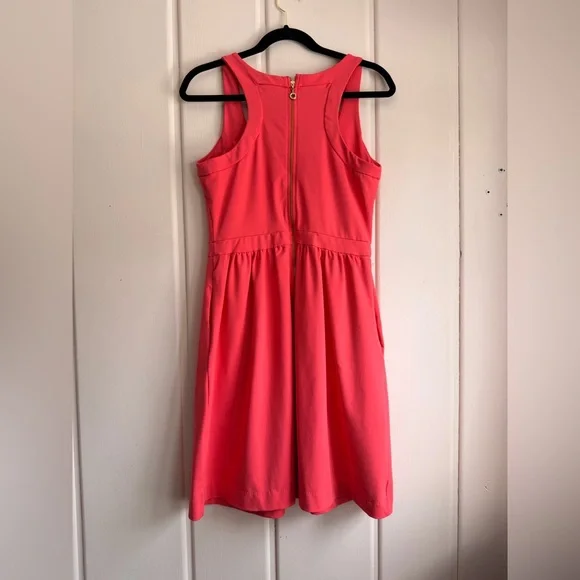 Cynthia Rowley Vibrant Coral Mini Dress - Picture 2 of 6